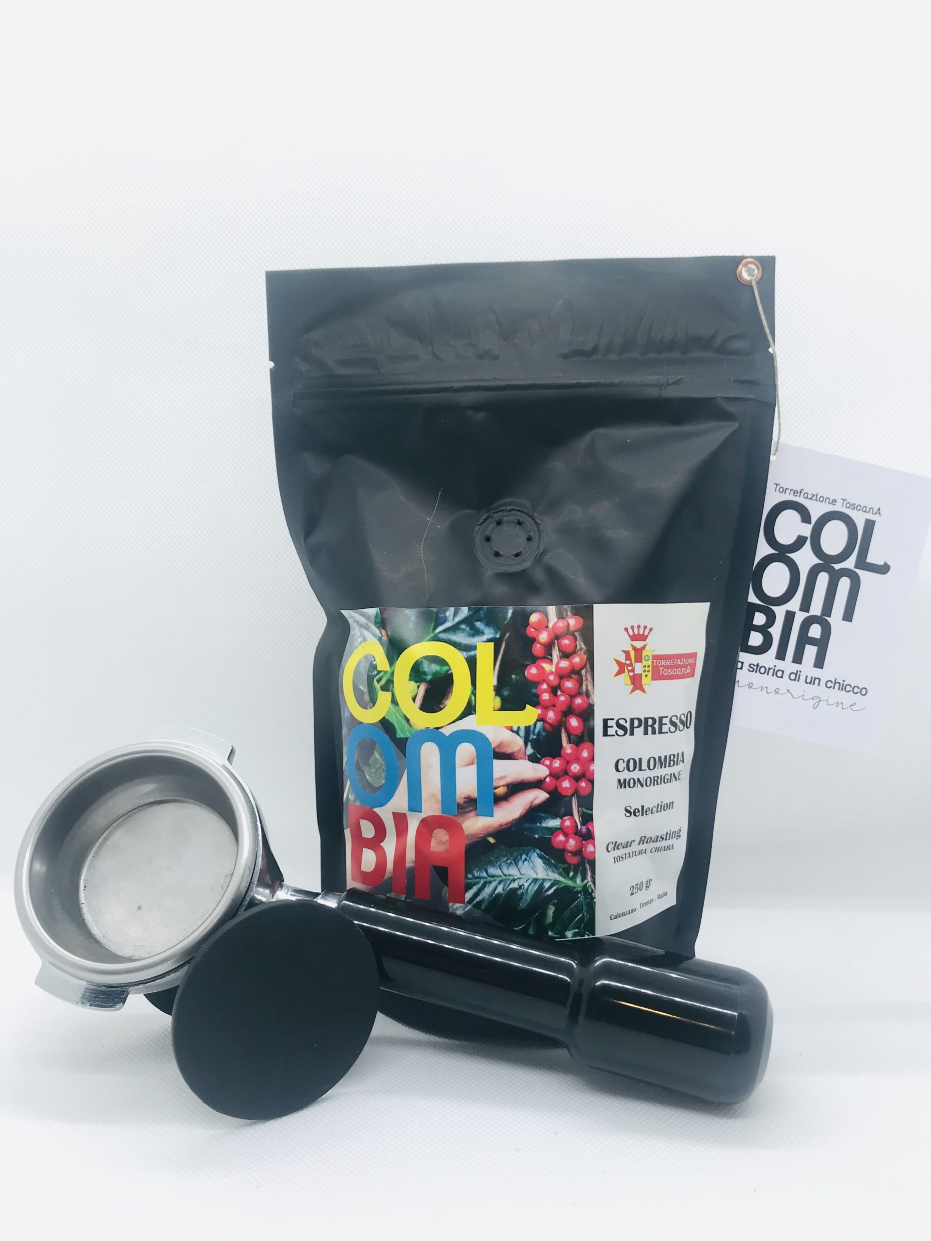 CAFFE' ESPRESSO COLOMBIA SELECTION CLEAR GR.250