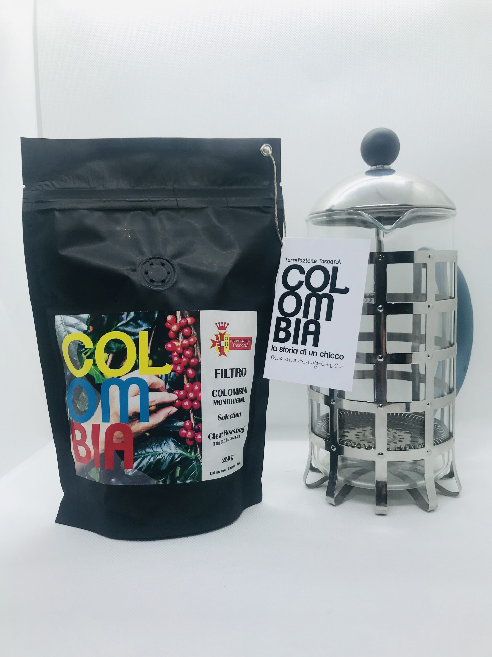 CAFFE' FILTRO COLOMBIA SELECTION CLEAR GR.250